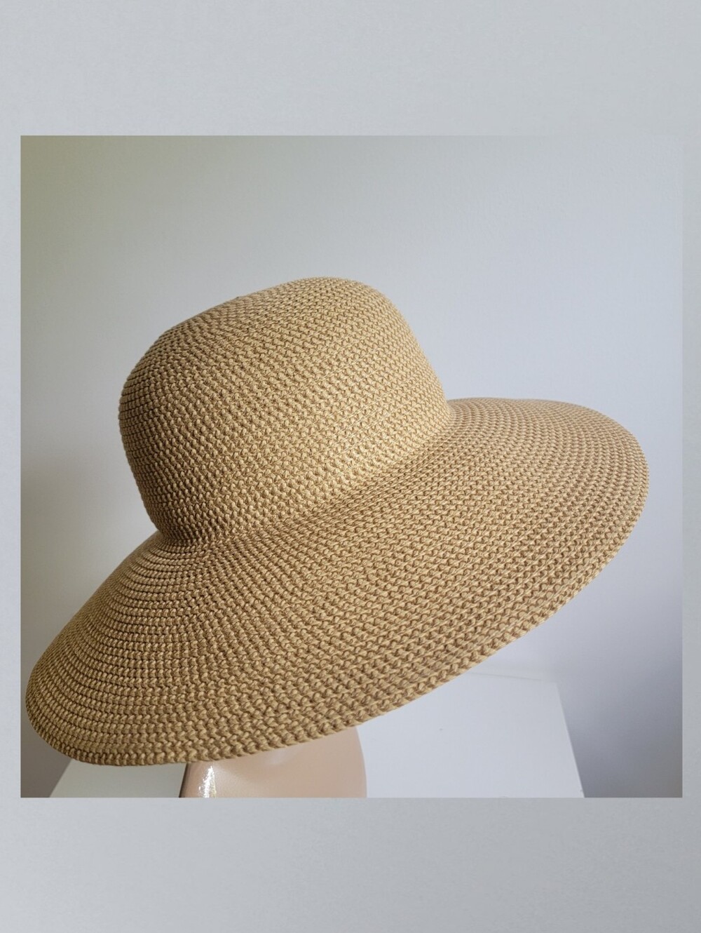 Eric Javits Hampton Straw Packable Hat - Picture 5 of 12